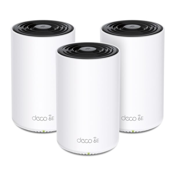 Deco XE75 Pro(3-pack)  AXE5400 Whole Home Mesh Wi-Fi 6E System(Tri-Band)