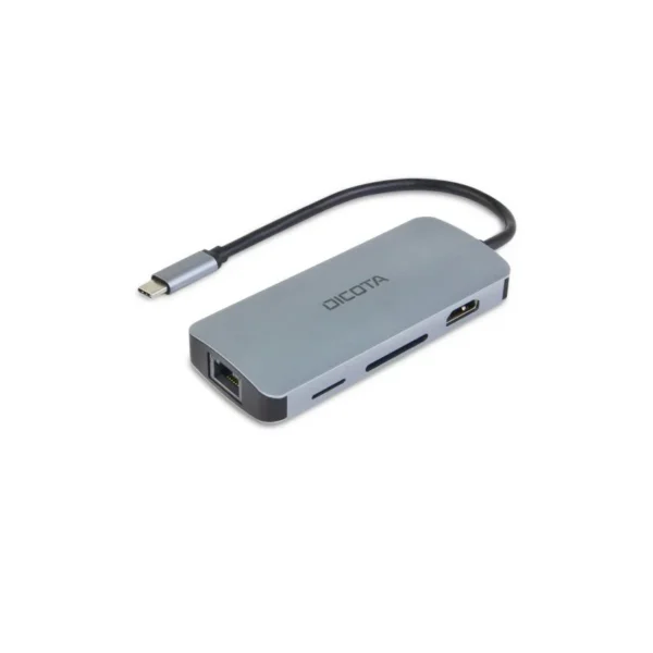 Dicota D32062 USB-C 8-in-1 Multi Hub 4K