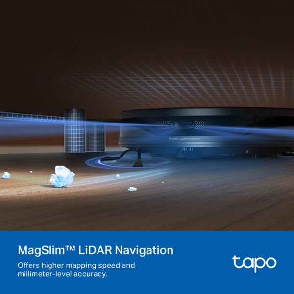 Tapo RV20 Max   (5300Pa Suction MagSlim™ LiDAR Navigation Robot Vacuum and Mop) - Image 5