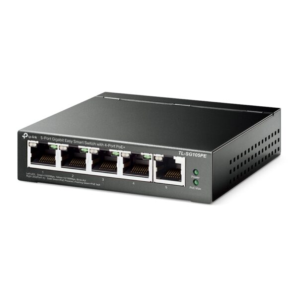 TL-SG105PE New  (PoE+ 5-Port Gigabit Easy Smart Switch) - Image 4