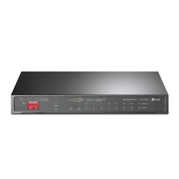TL-SG1210MP New  (10-Port Gigabit Desktop Switch with 8-Port PoE+) - Image 4