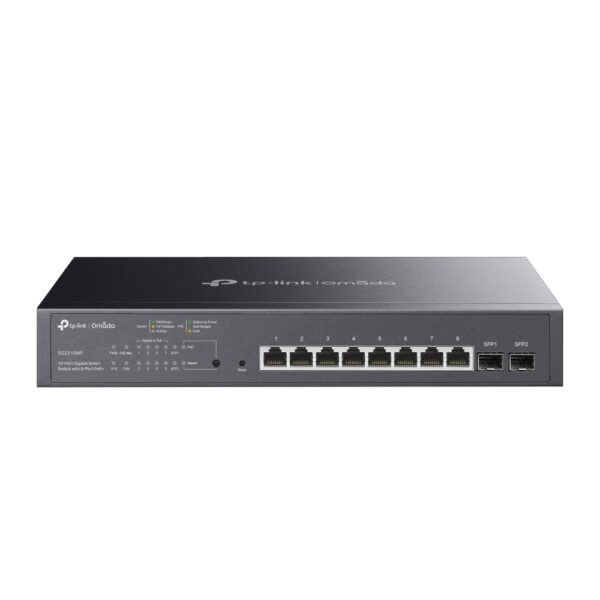 SG2210MP Omada 10-Port Gigabit Smart Switch with 8-Port PoE+