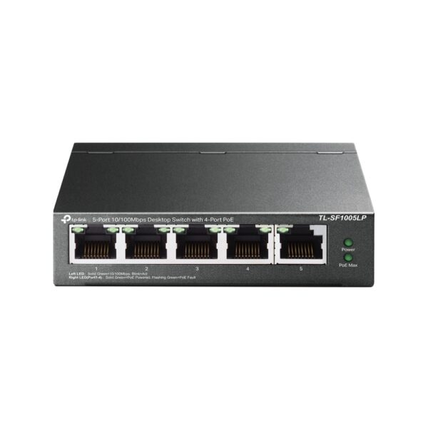 TL-SF1005LP New (5-Port 10/100Mbps Desktop Switch with 4-Port PoE) - Image 5