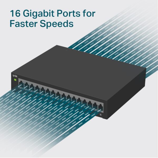 TL-SG116E   (16-Port Gigabit Easy Smart Switch) - Image 5